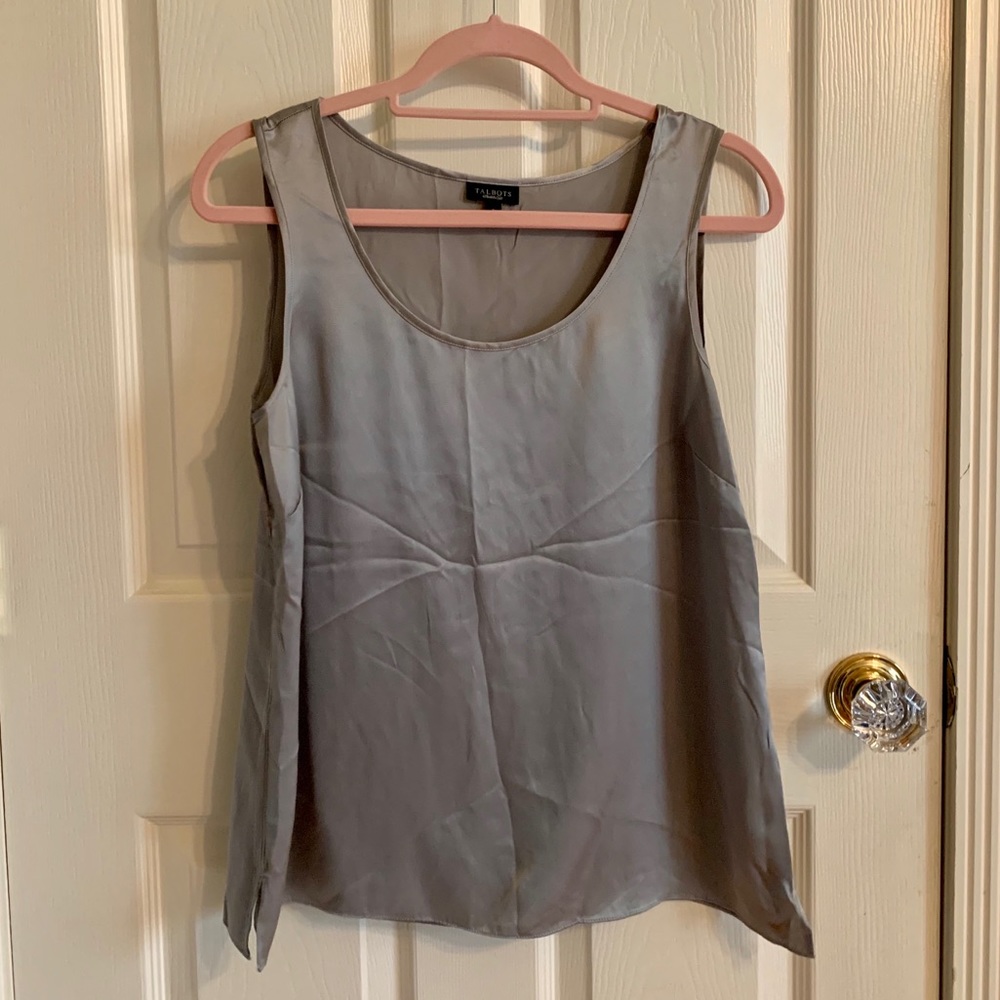 Talbots Silk Tank Top